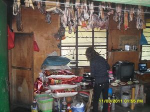 37. This was where our luch was prepared.... so our meat was certainly fresh!