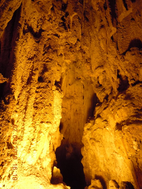 14. These caves were massive inside