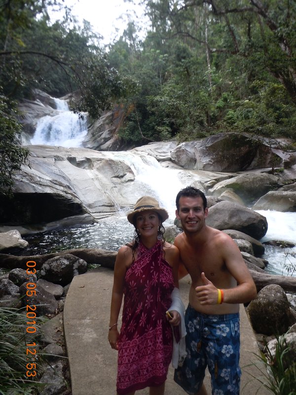 23. Me and Peter at another beautiful waterfall