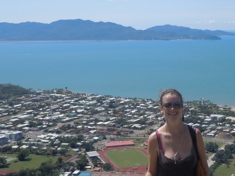 1. Looking out over Townsville with Magnetic island in the background 
