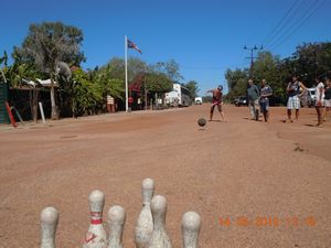 76. Some street bowling!!