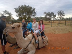 89. Off on our camel ride