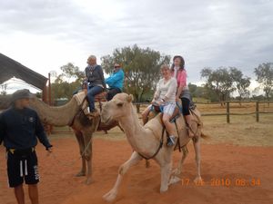 90. Getting the camel to stand was hilarious!