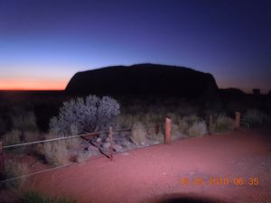 99. Sunrise at Uluru