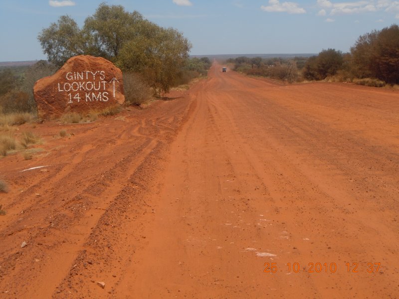4. A whole lot of driving on a whole lot of red dirt!