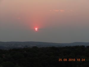 77. And another smokey sunset