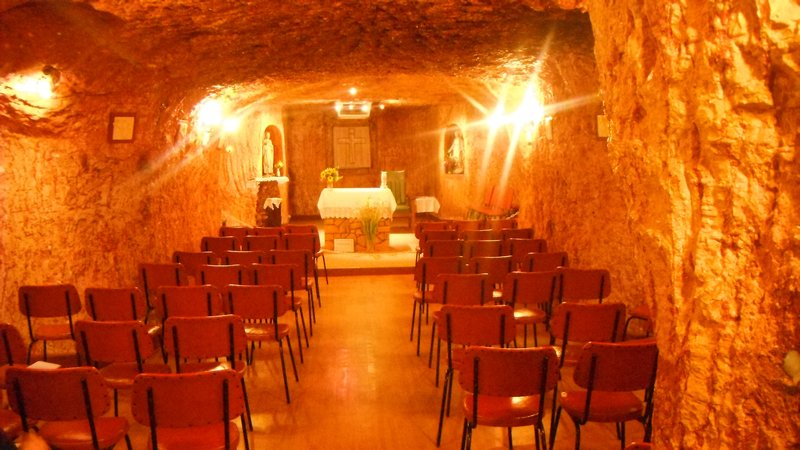 20. Even an underground church!