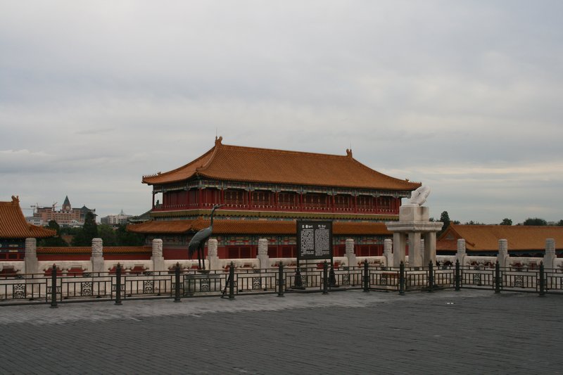 Classic view of the Forbidden City