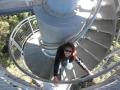 spiral stairs. I climbed this 4 times to exercise and make the most of my aud22.00!
