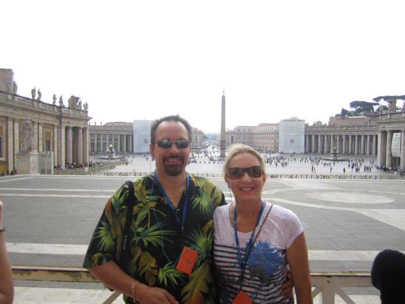Mom and Dad, St. Peter's, Rome