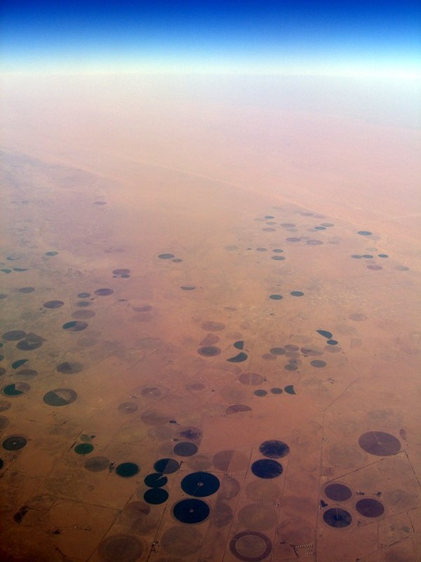 saudi arabia wheat circles