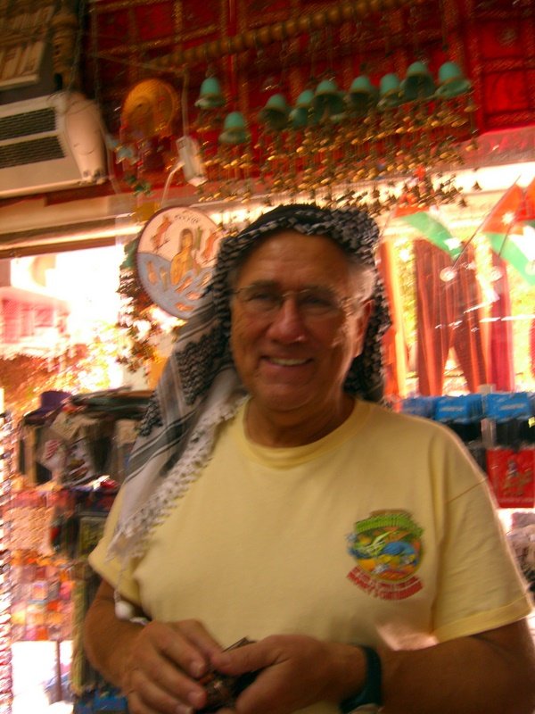 Fred at the bazar