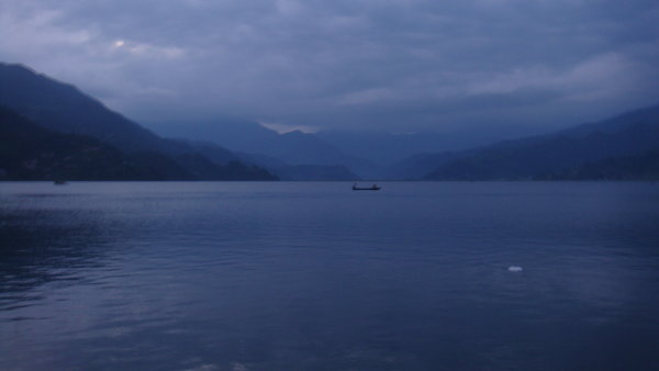 The lake at Pokhara - bear in mind how bad I am at taking photos, so imagine how good this actually looked in real life