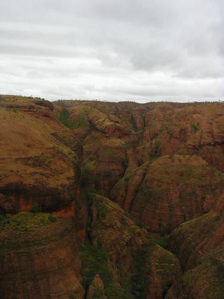 "Torn country" - chasms and gorges in the Bungle Bungles (1)
