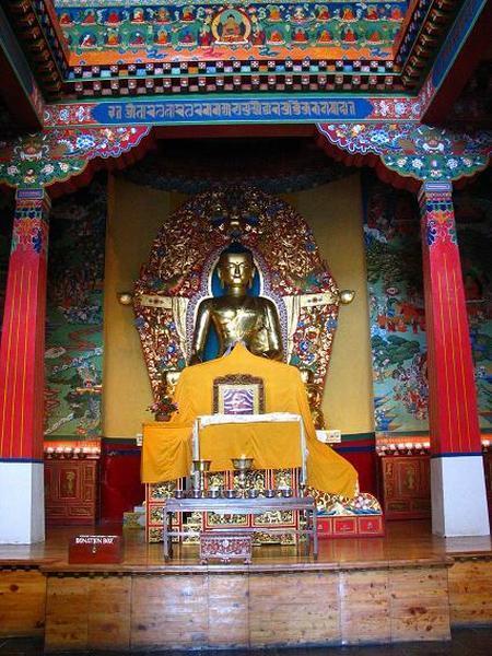 Tibetan temple in Norbulingka