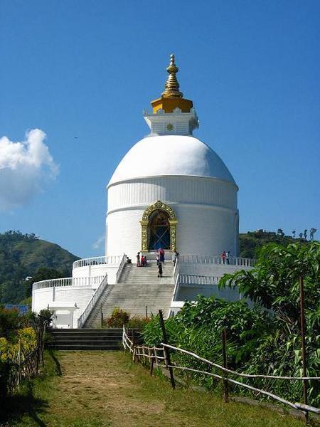 The world peace stupa