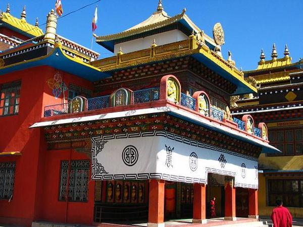 Tibetan monastery in Boudha