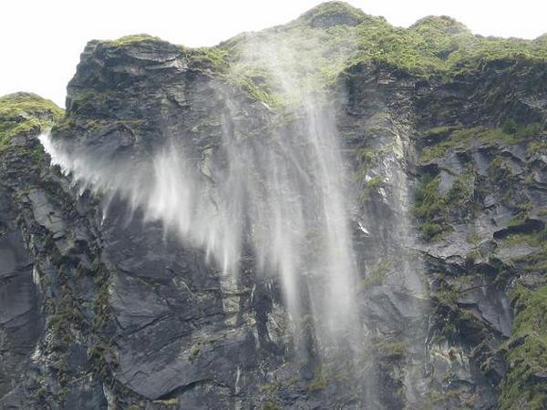 The disappearing waterfall