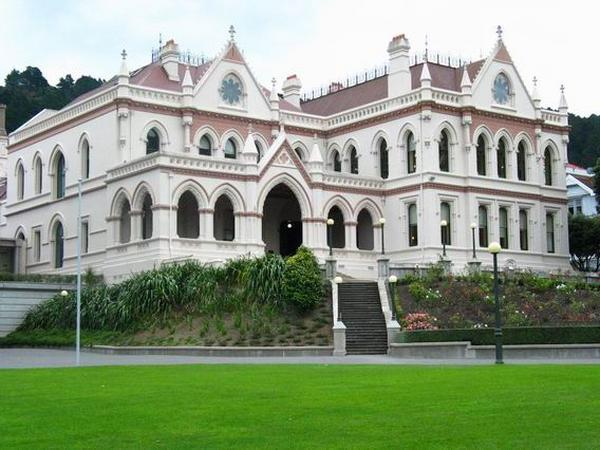 Wellington - parliament library