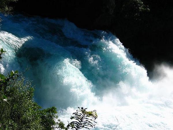 Huka falls in Taupo