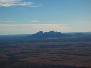 And the Olgas from the air
