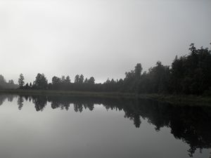 Mirror Lake - wasn't a mirror due to the rain