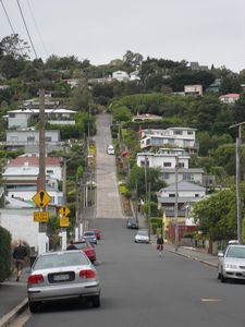 The steepest street in the world, Dunedin