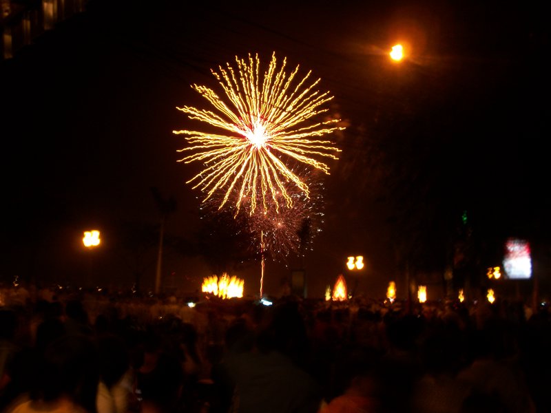Phnom Penh fireworks