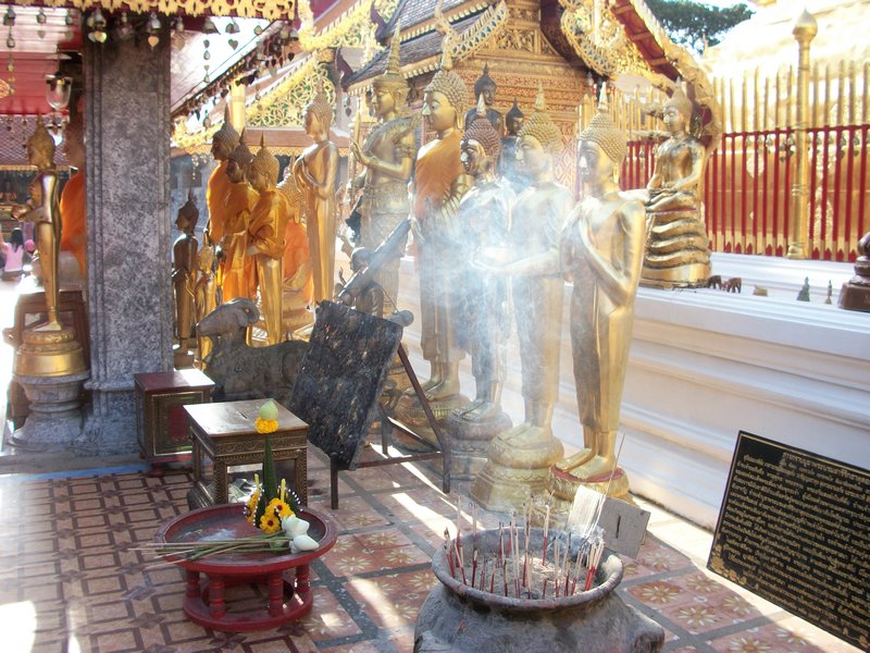 Buddhas at Doi Suthep