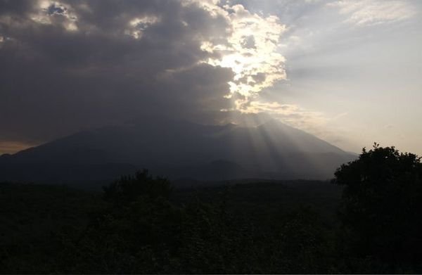 Mt. Meru from Arusha Park