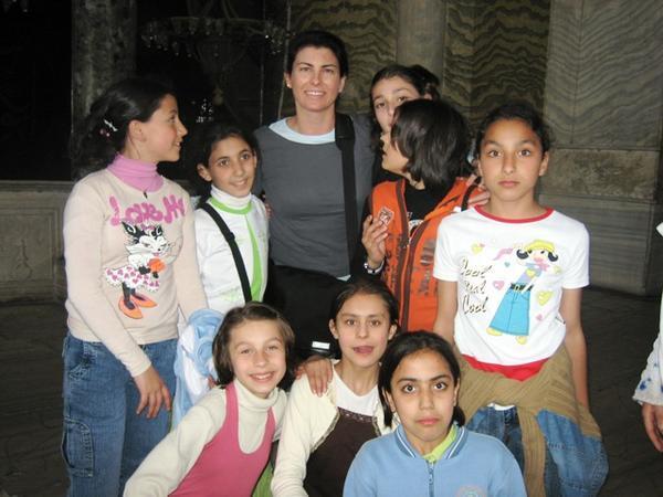 School Girls at Aya Sofya