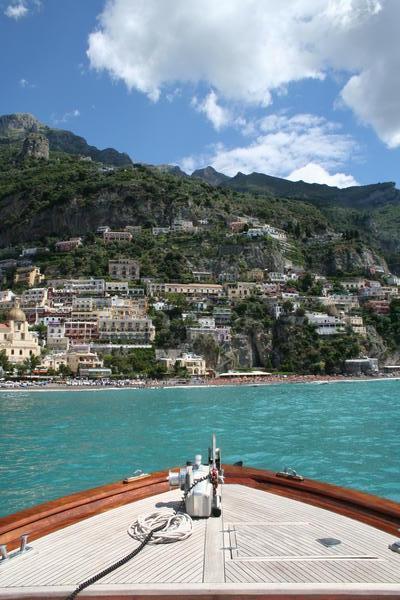 Leaving Positano to Capri