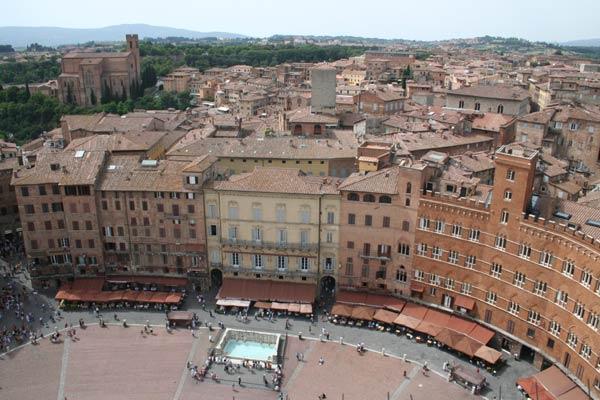 Il Campo from the Tower