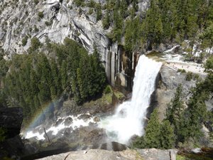Vernal Falls from John Muir Trail