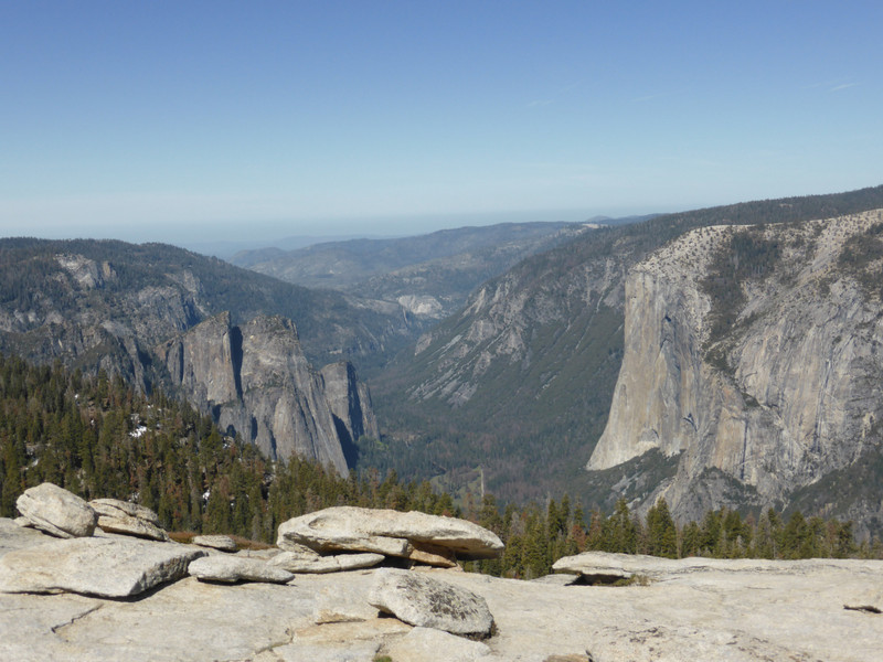 Yosemite Valley from Sentinel Dome