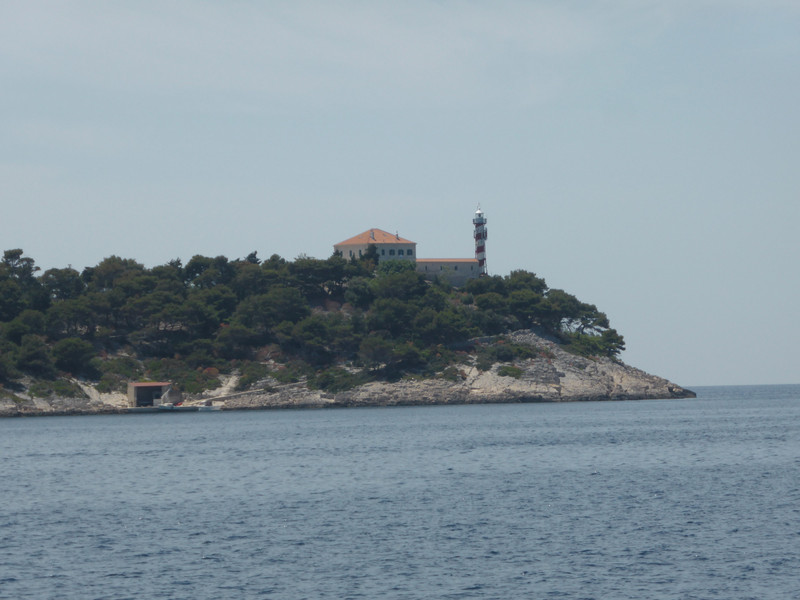 Lighthouse Islet Sestrica Vela