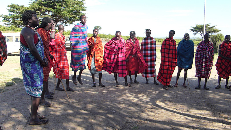 Maasai jumping dance