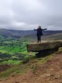 On top of Hollins Cross