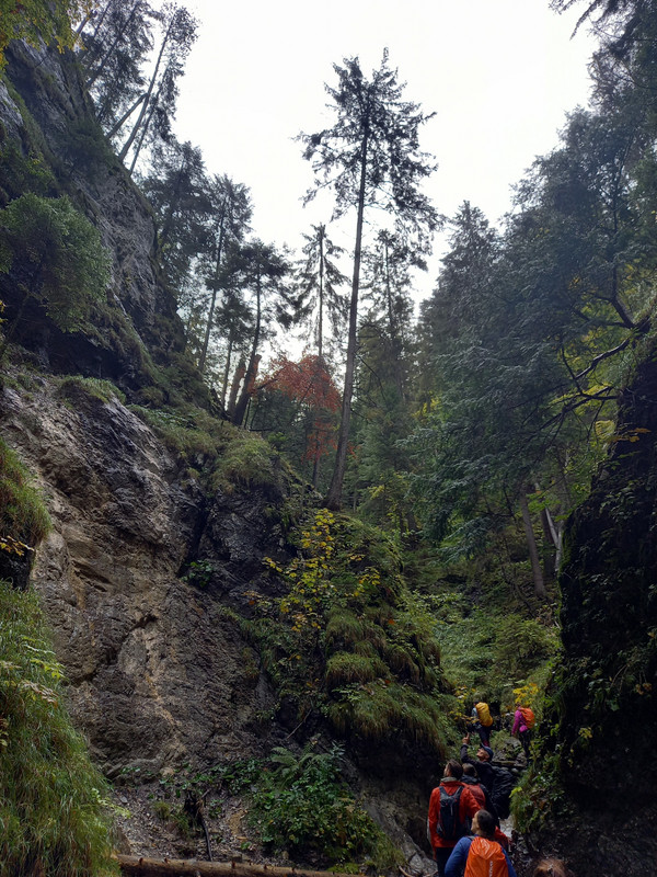 Hiking the gorge