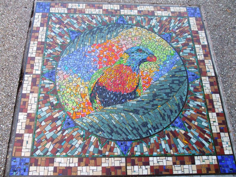 Paving mosaic