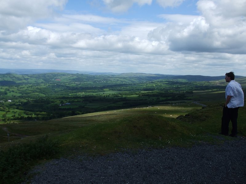 View from Black Mountains