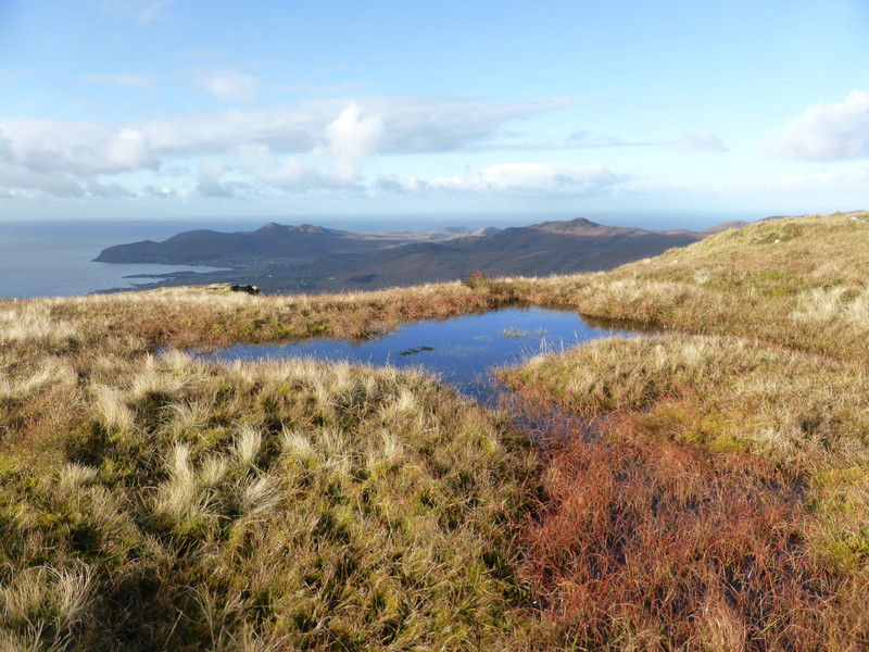 Pool at the top of Ben Hiant