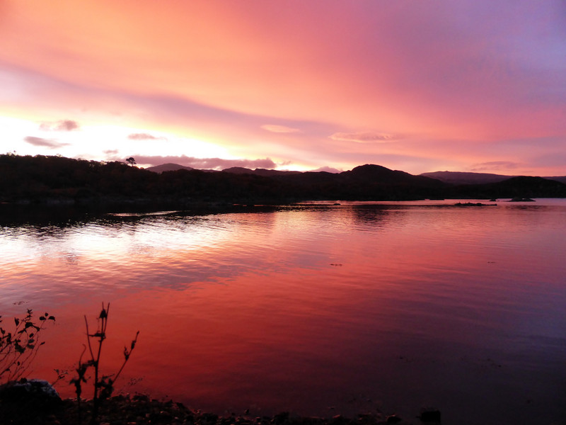 Sunrise over Loch Sunart