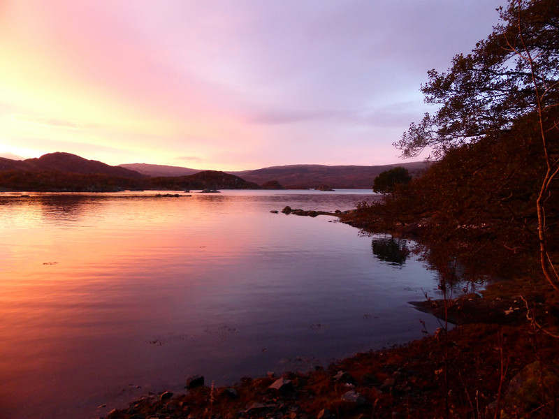 Sunrise over Loch Sunart