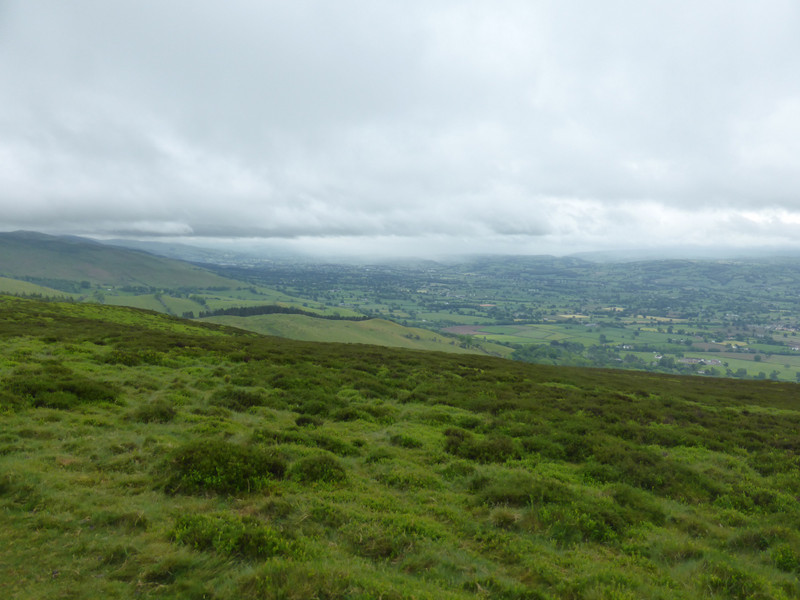 View from Offa's Dyke path