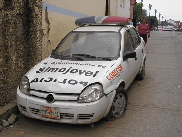 Polizeiauto in Simojovel