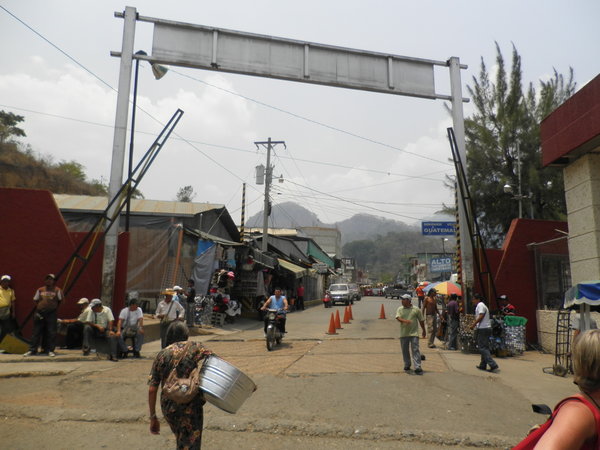Grenze zu Guatemala