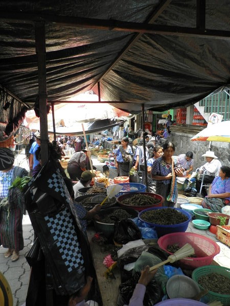 Markt in Santiago Atitlán