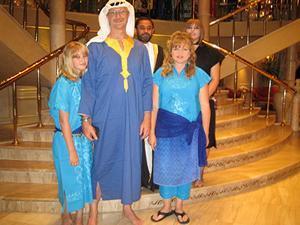 Egyptian Dress night on the Nile cruise