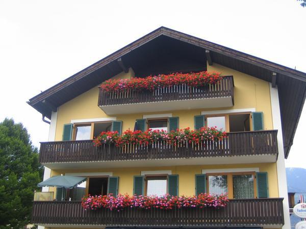 Typical House with Flower Boxes